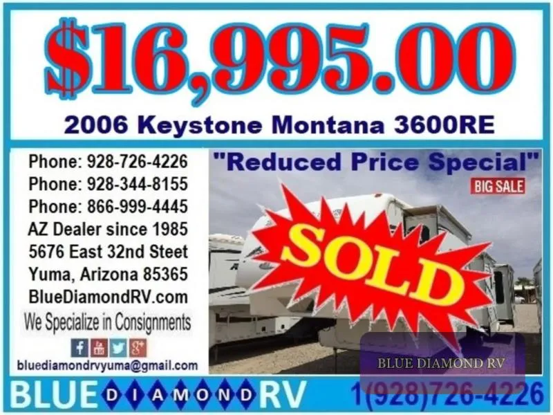2006 Keystone RV Montana 3600RE - Main photo
