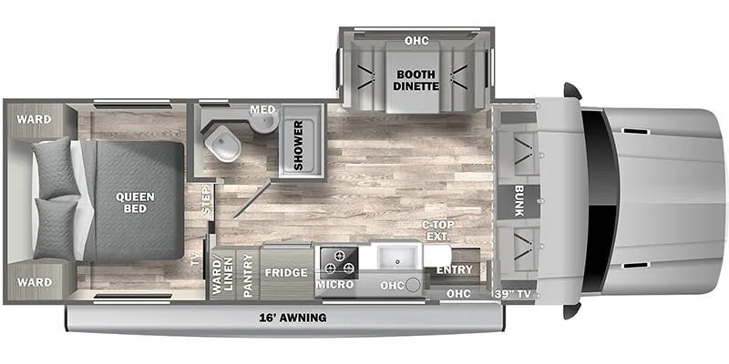 Dynamax Corp Isata 5 Series 28SS floor plan