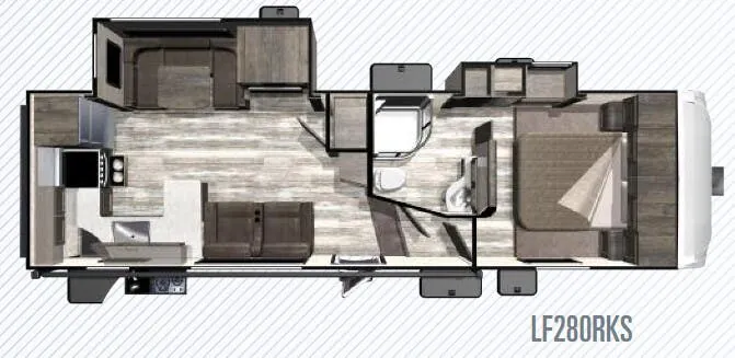 Highland Ridge Open Range Light LF280RKS floor plan