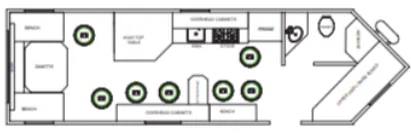 Glacier RV Explorer 24EXP floor plan