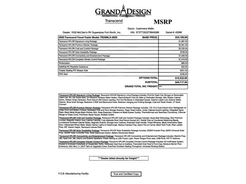 2026 Grand Design Transcend Xplor 25MLX - Photo 4