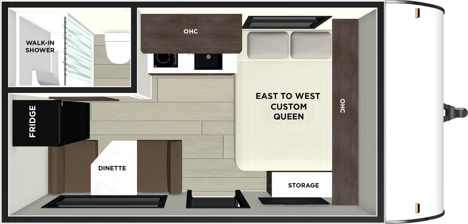 2026 Forest River Salem FSX 135ICE - Floor plan
