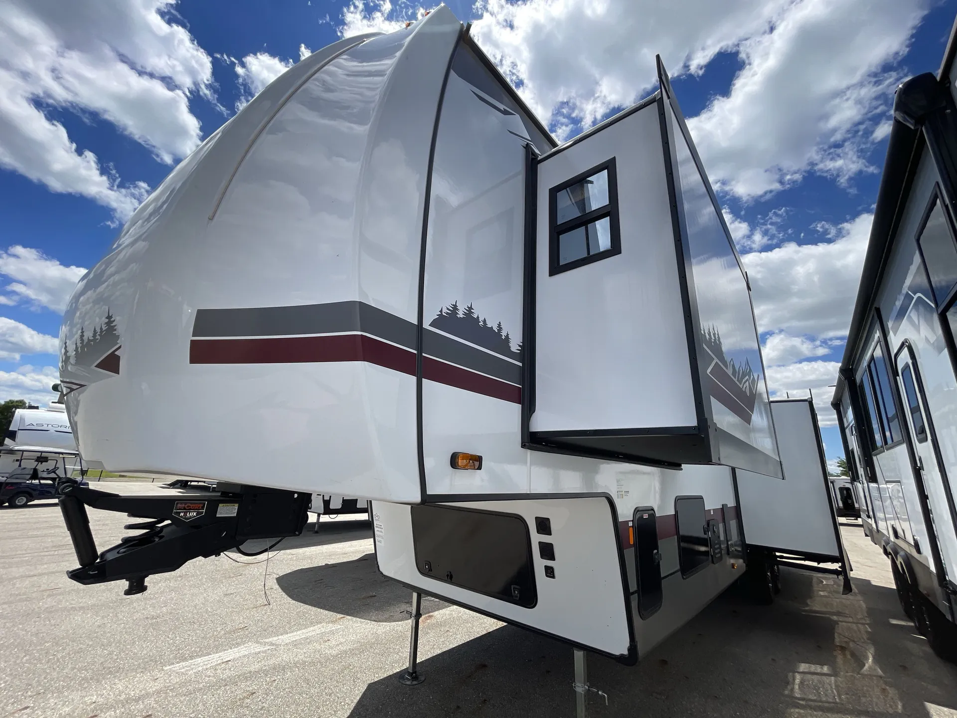 2027 Forest River Campsite Elite 36RF — off campside