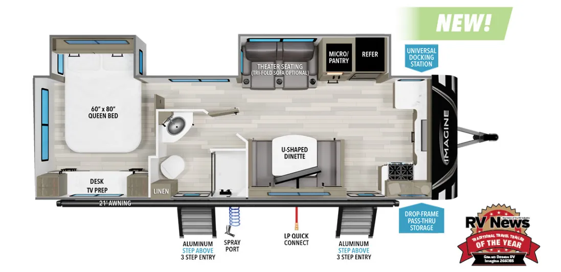 Grand Design Imagine 2660BS exterior