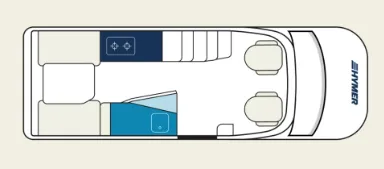 Hymer Venture S BASE floor plan
