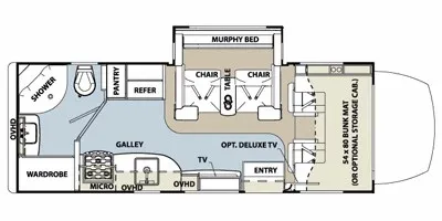 2012 Forest River Solera 24MS floor plan