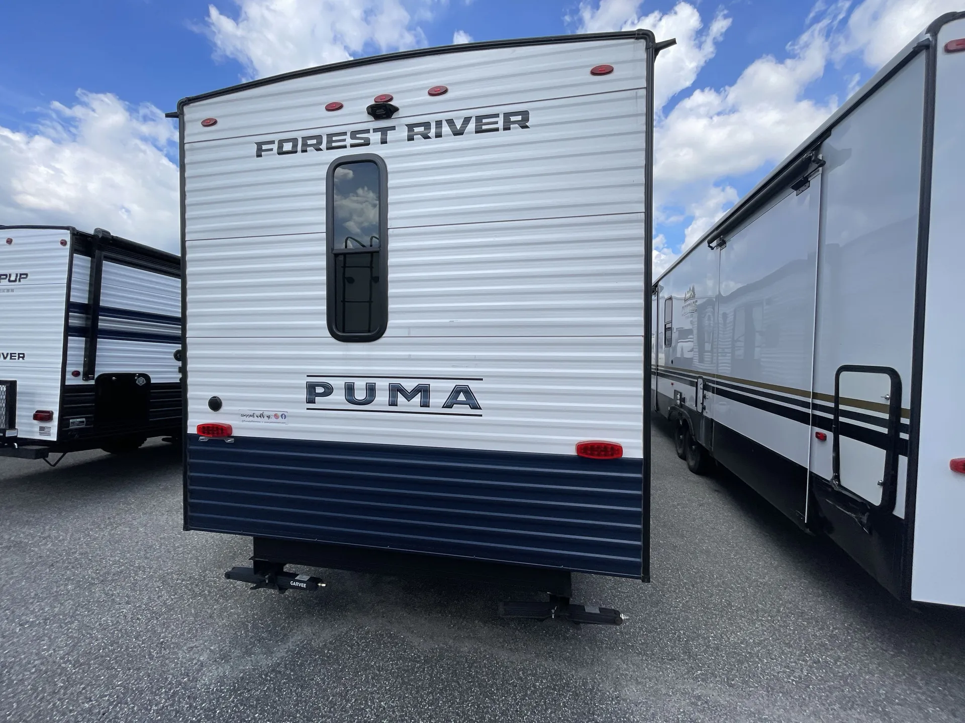 2025 Forest River Puma Vista 39DBT — backside