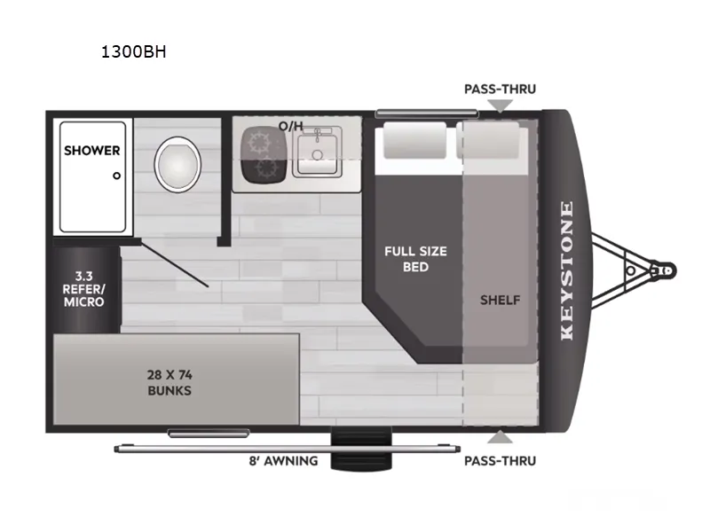 2026 Keystone Springdale Mini 1300BH - Photo 3