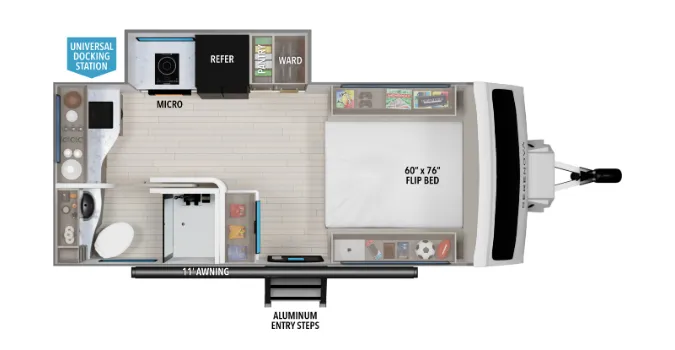 2026 Grand Design Serenova 150HL floor plan