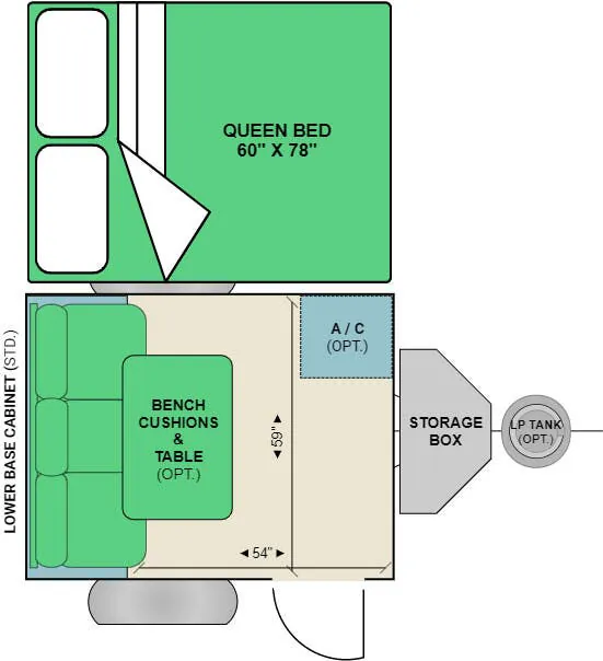 Vida Aire 60 floor plan
