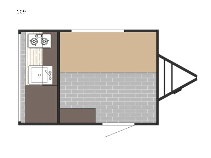 2026 Sunset Park RV SunRay 119 - Floor plan