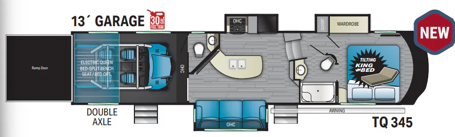 Heartland Torque TQ 345 exterior