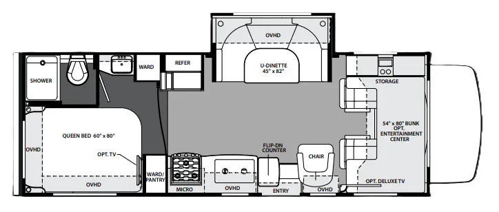 Forest River Forester 2451S floor plan