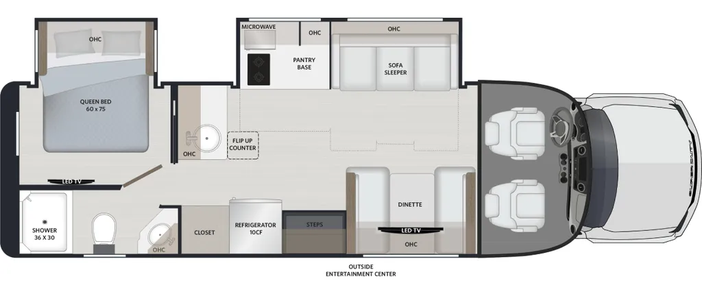 2027 Renegade RV Veracruz 33VDS floor plan