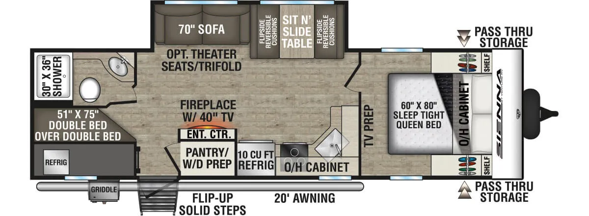 2027 Venture RV Sienna 271VBH - Photo 2