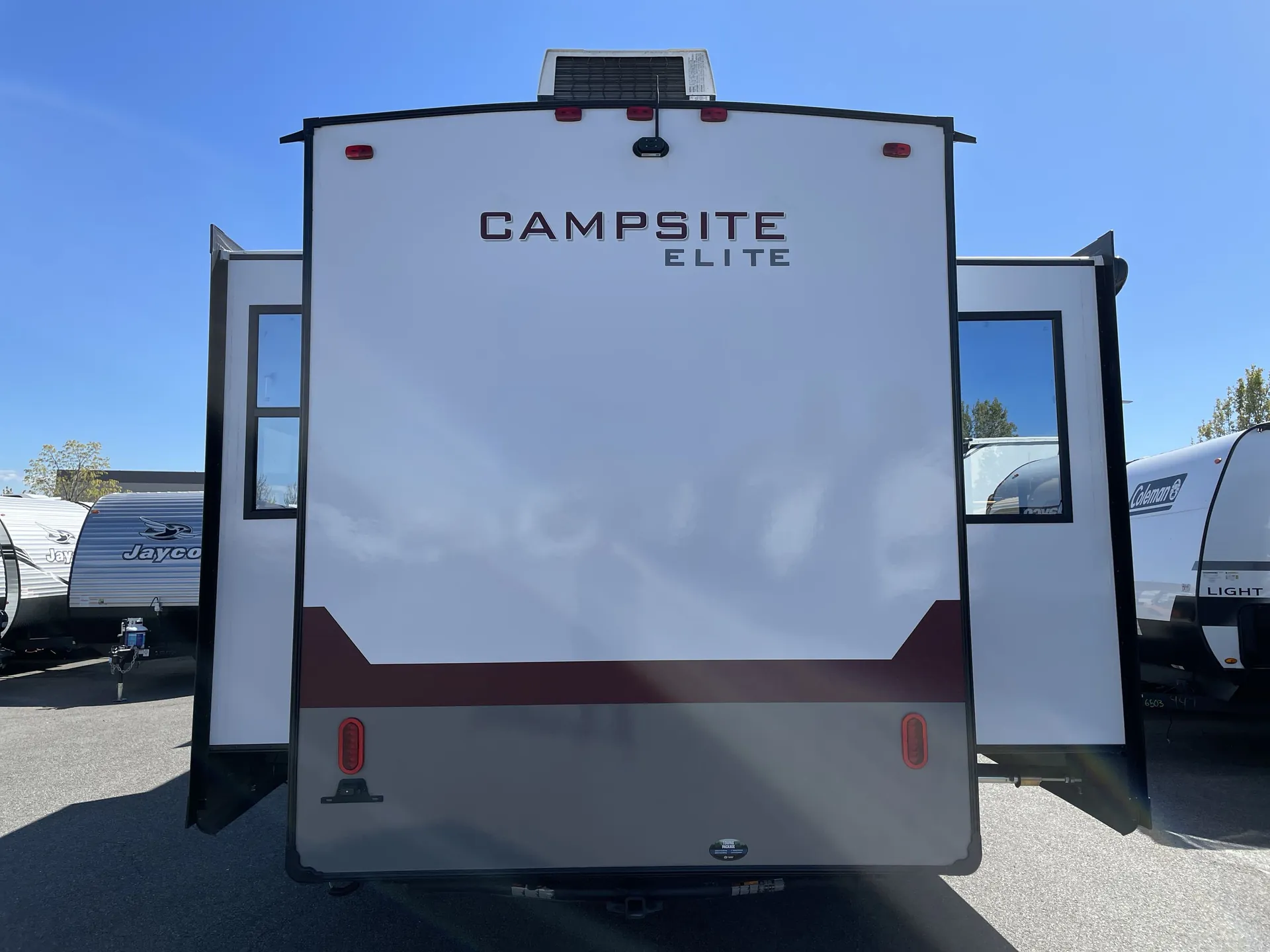 2026 Forest River Campsite Elite 36AK — backside