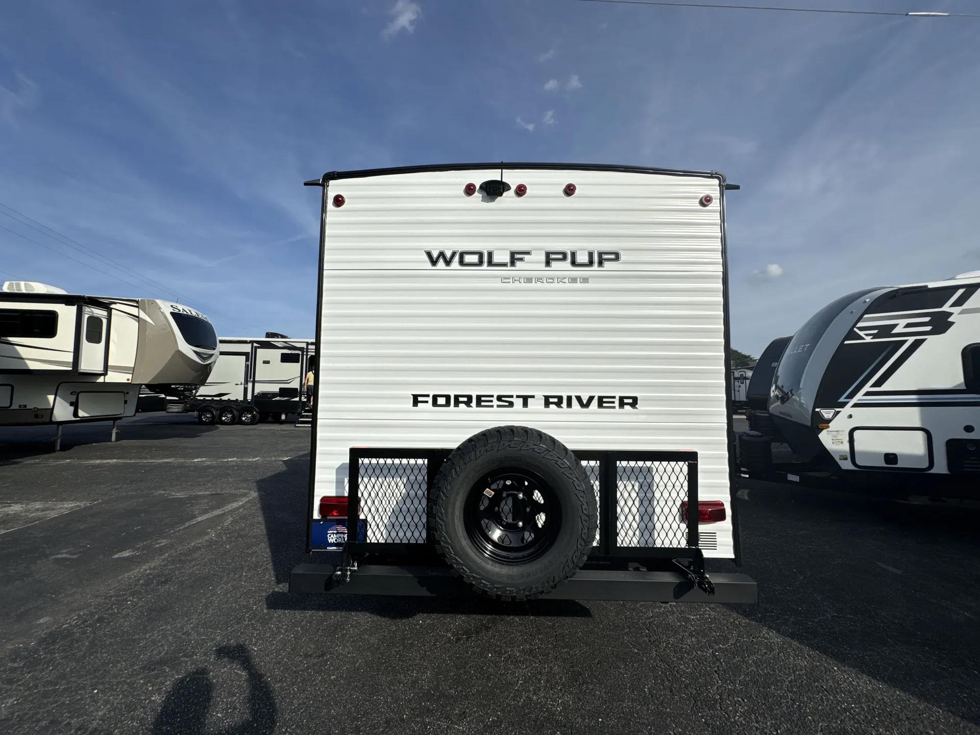 2027 Forest River Cherokee Wolf Pup 17JW — backside
