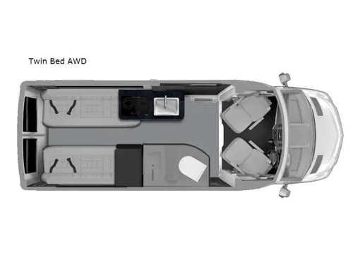 2025 Grech RV Turismo-ion TWIN BED