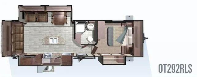 Highland Ridge Open Range OT292RLS floor plan