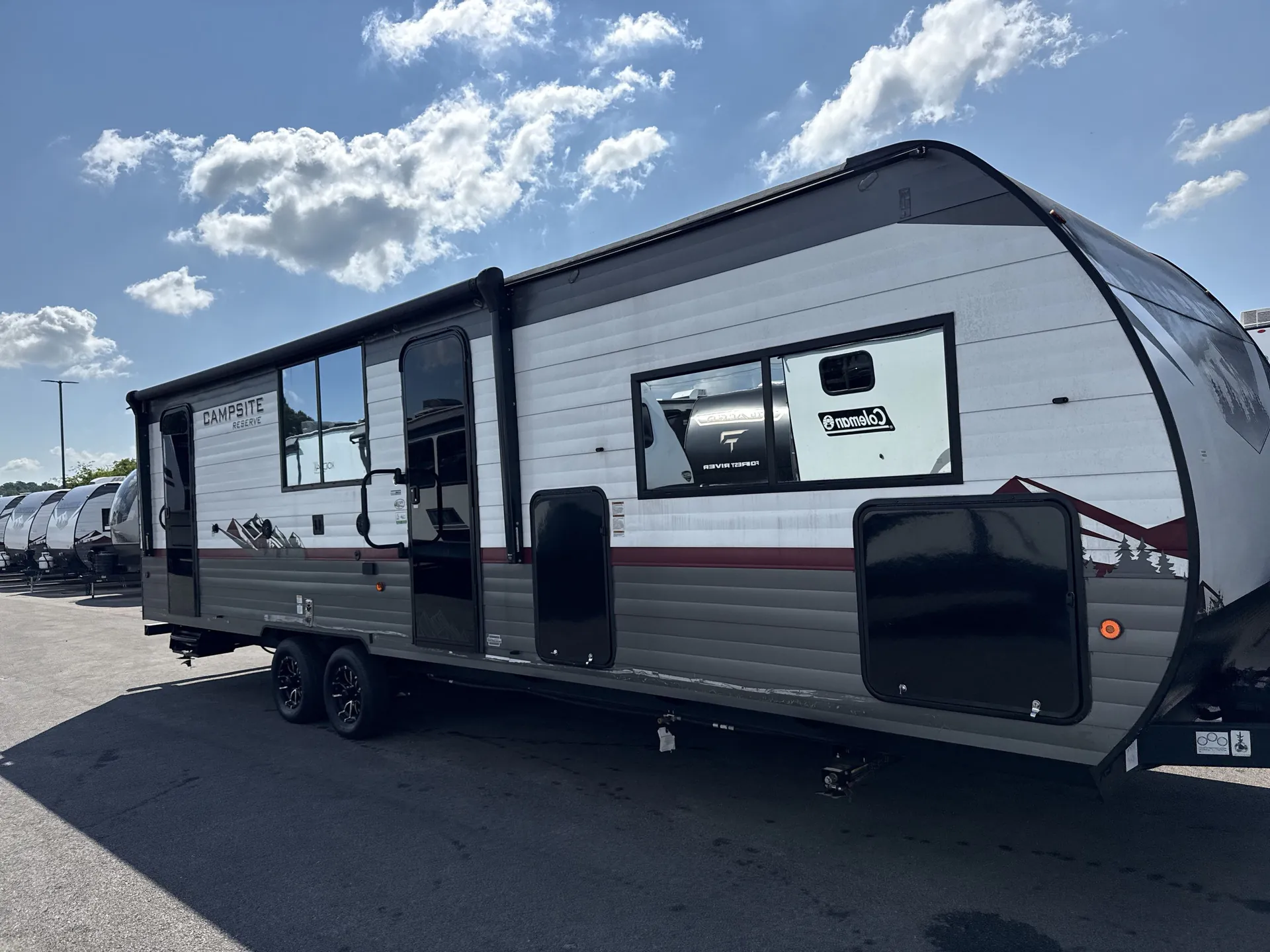 2024 Forest River Campsite Reserve 26CJ — campside