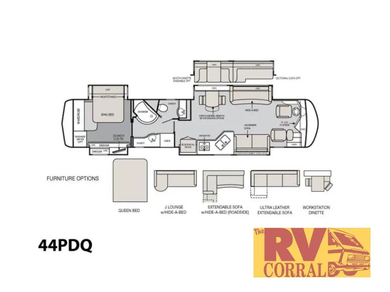 2014 Monaco Dynasty 44PDQ - Photo 3