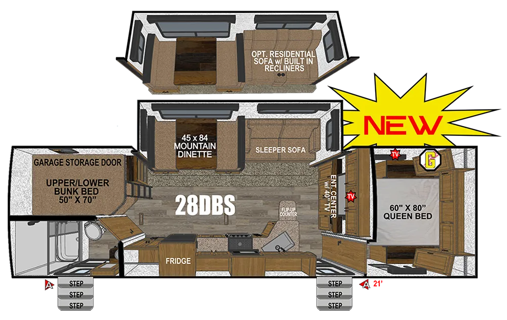 2027 Outdoors Rv MTN TRX 28DBS T - Photo 2