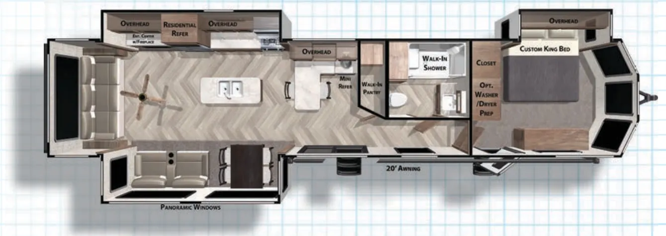 Forest River Salem Villa 40RLB exterior