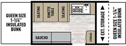 Coachmen Clipper Sport 108ST floor plan