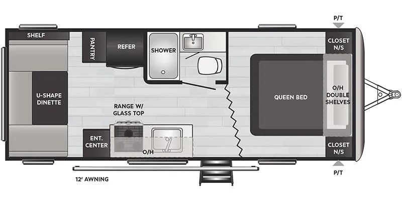 2022 Keystone Springdale 202RD - Floor plan