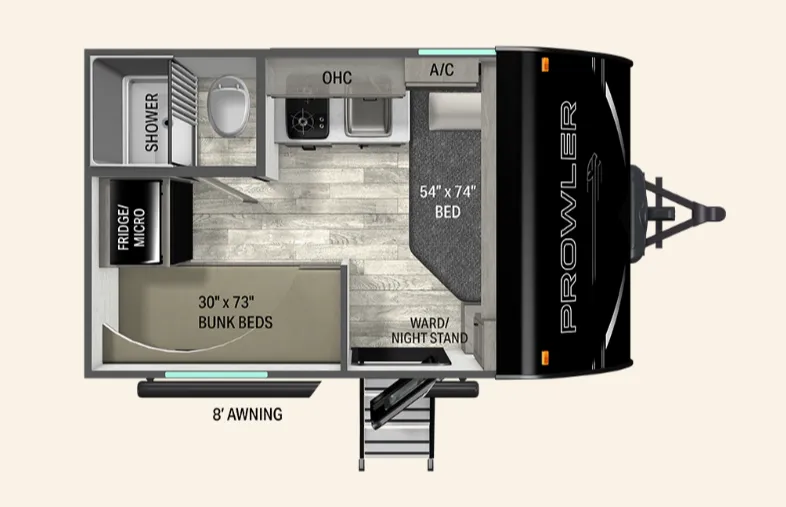 2026 Heartland Prowler 300BH floor plan