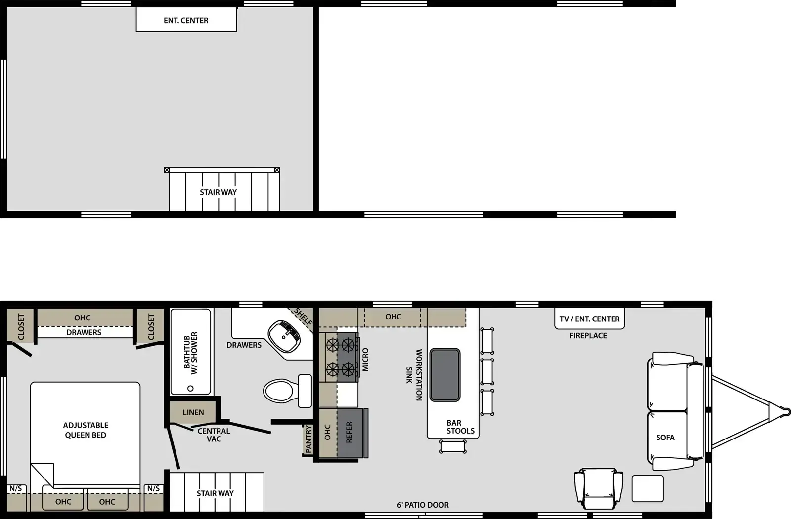 Forest River Quailridge Premier 39UKL-P floor plan