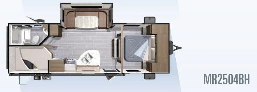 Highland Ridge Mesa Ridge Lite MR2504BH floor plan