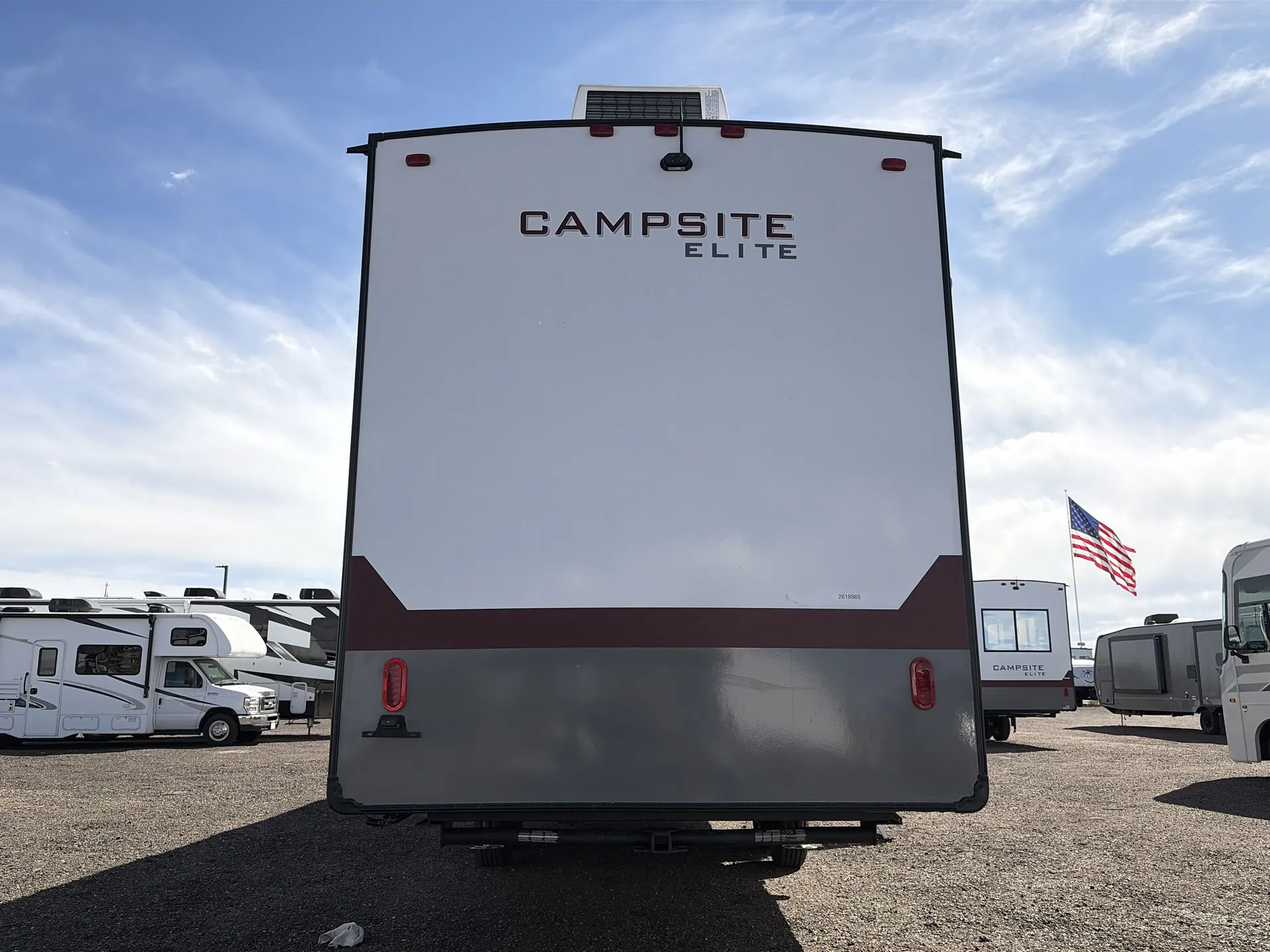 2026 Forest River Campsite Elite 36AK — backside