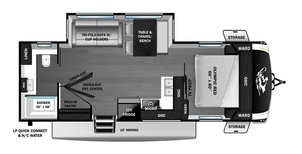 2026 Open Range RV Roamer Light Duty 27RBOS - Photo 3