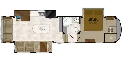Heartland Bighorn 3270RS floor plan