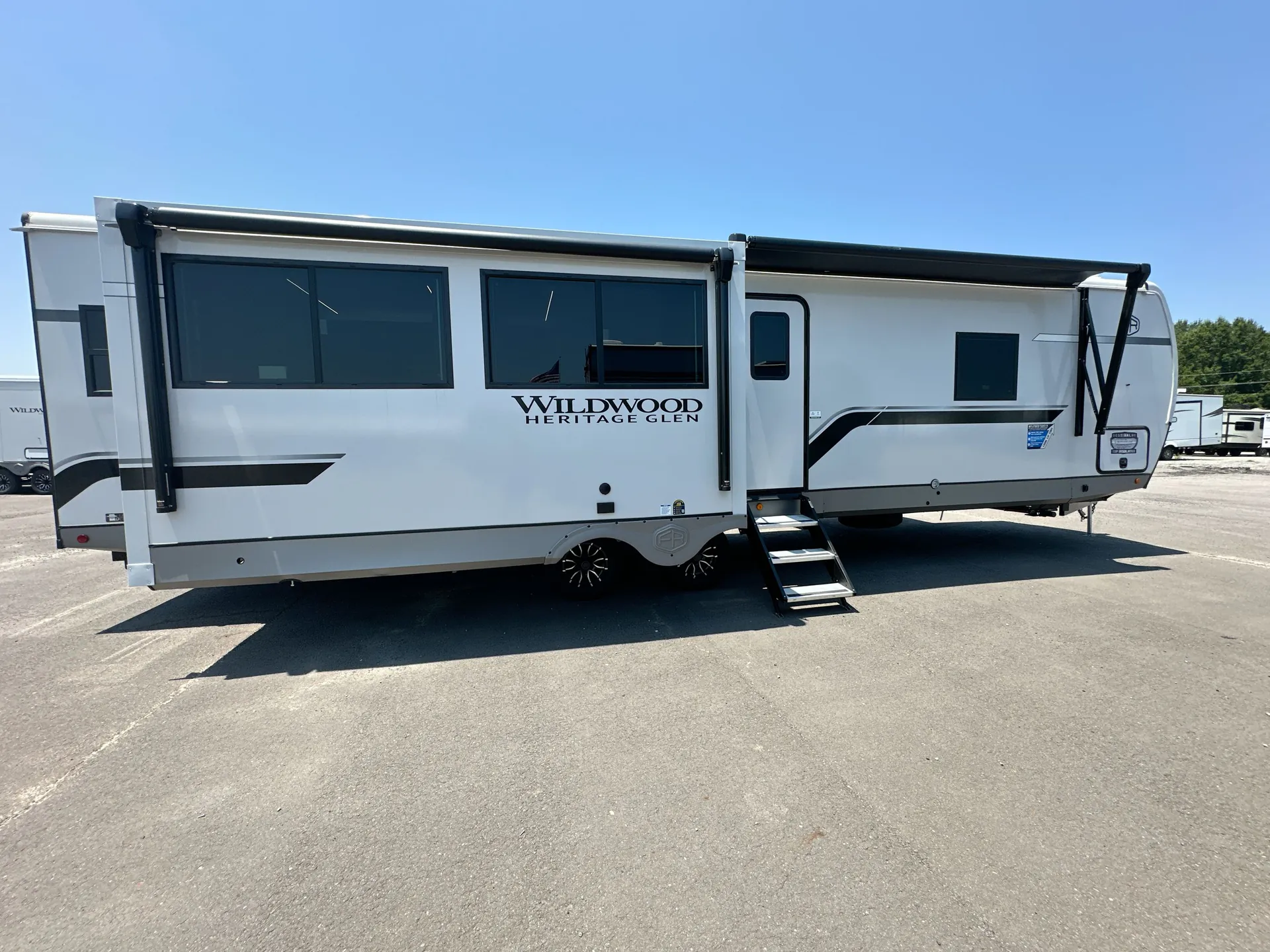 2027 Forest River Wildwood Heritage Glen 308RL — campside