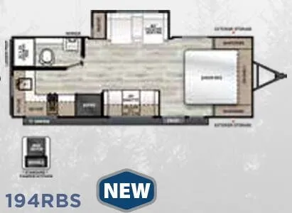 Coachmen Catalina Summit Series 7 7 194RBS floor plan