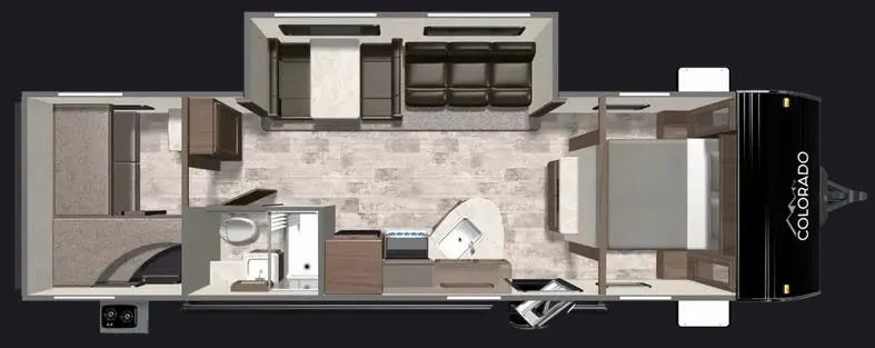Dutchmen Colorado 29BHC floor plan