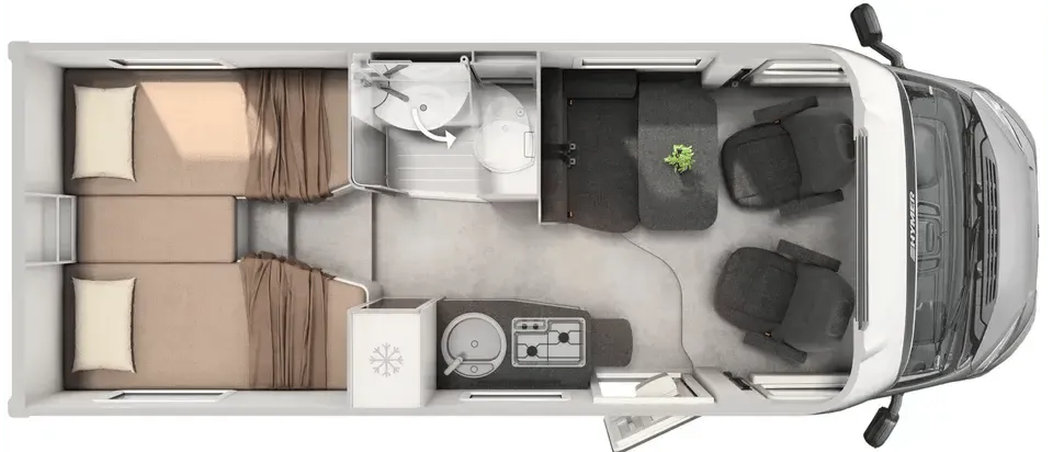 Hymer Exsis-t 474 floor plan