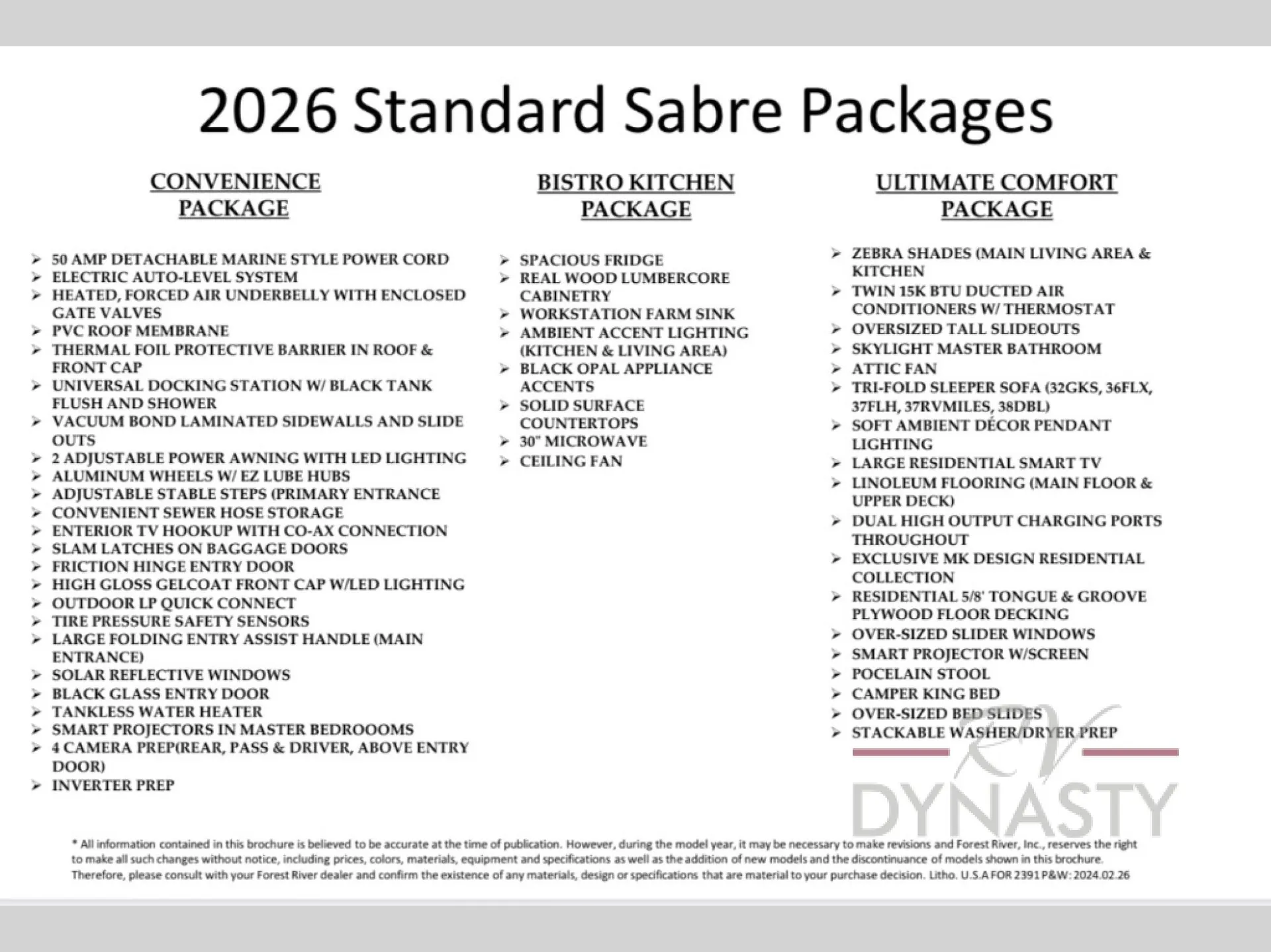 2027 Forest River Sabre 36FLX - Photo 4