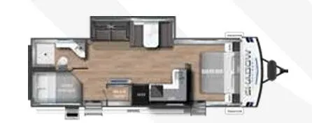 Cruiser RV Shadow Cruiser 277BHS floor plan