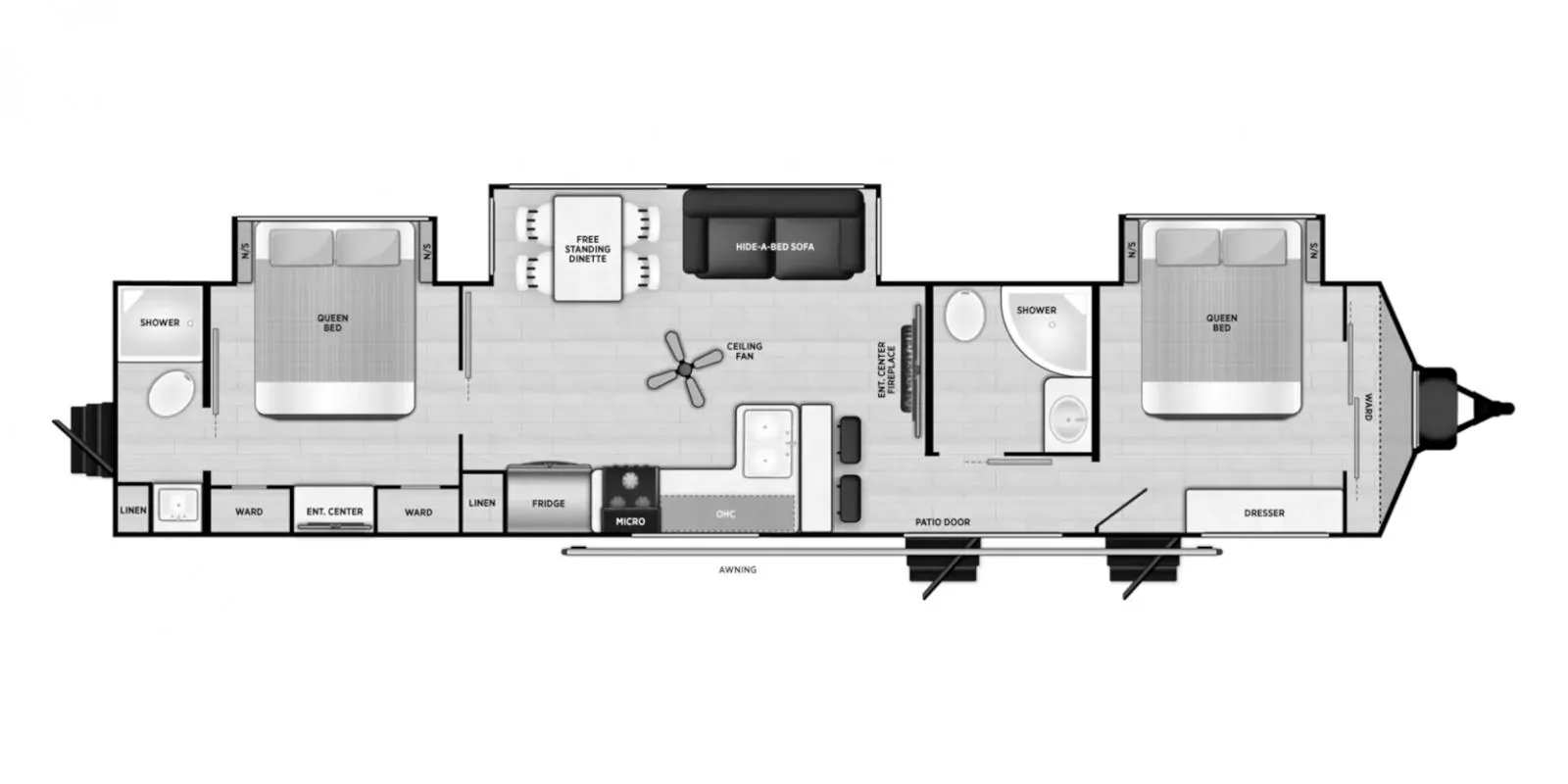 2027 Forest River Salem Villa 42DMS - Photo 3