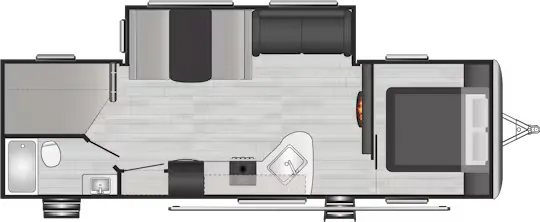 Keystone Springdale 282BHWE floor plan