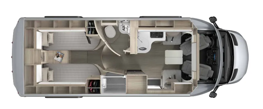 Leisure Travel Wonder U24TB floor plan