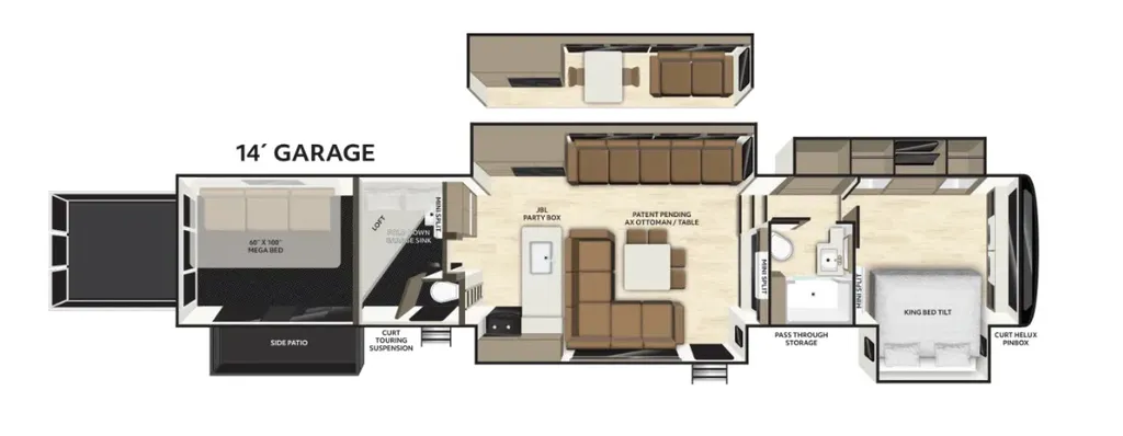 2026 Axiom Vendetta V4250 floor plan