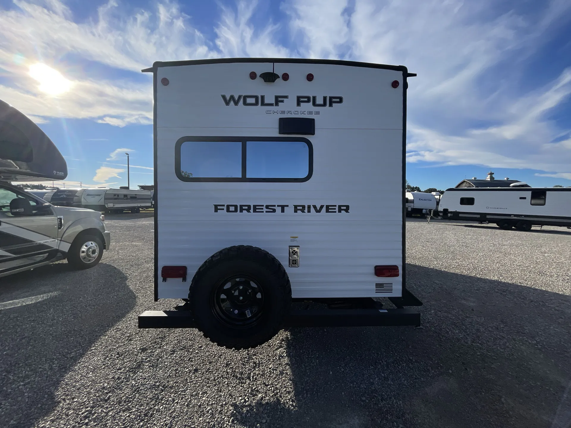 2027 Forest River Cherokee Wolf Pup 17SC — backside