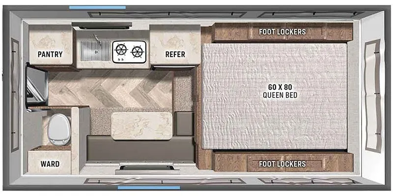 2025 Palomino Backpack SS-1240 floor plan