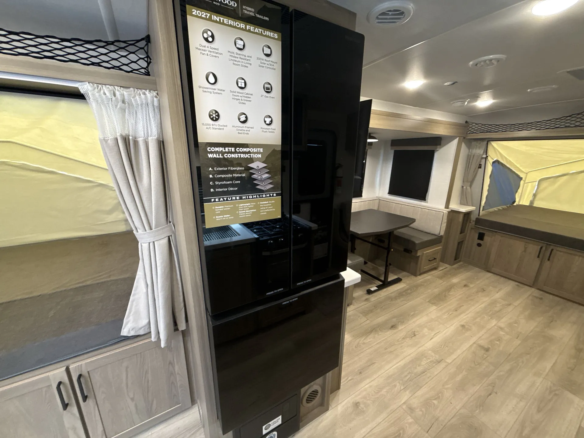 2027 Forest River Rockwood Roo 233S — stove oven