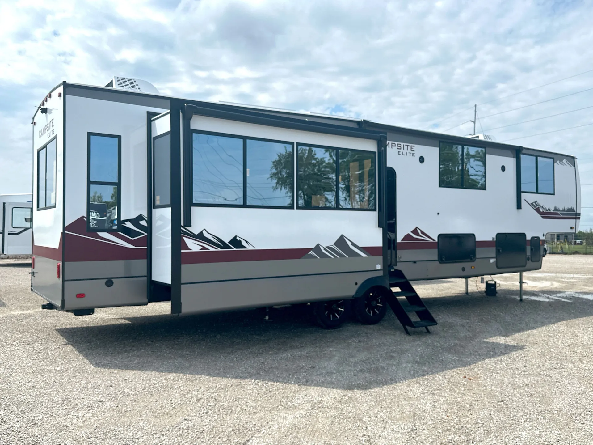 2027 Forest River Campsite Elite 36RF — campside