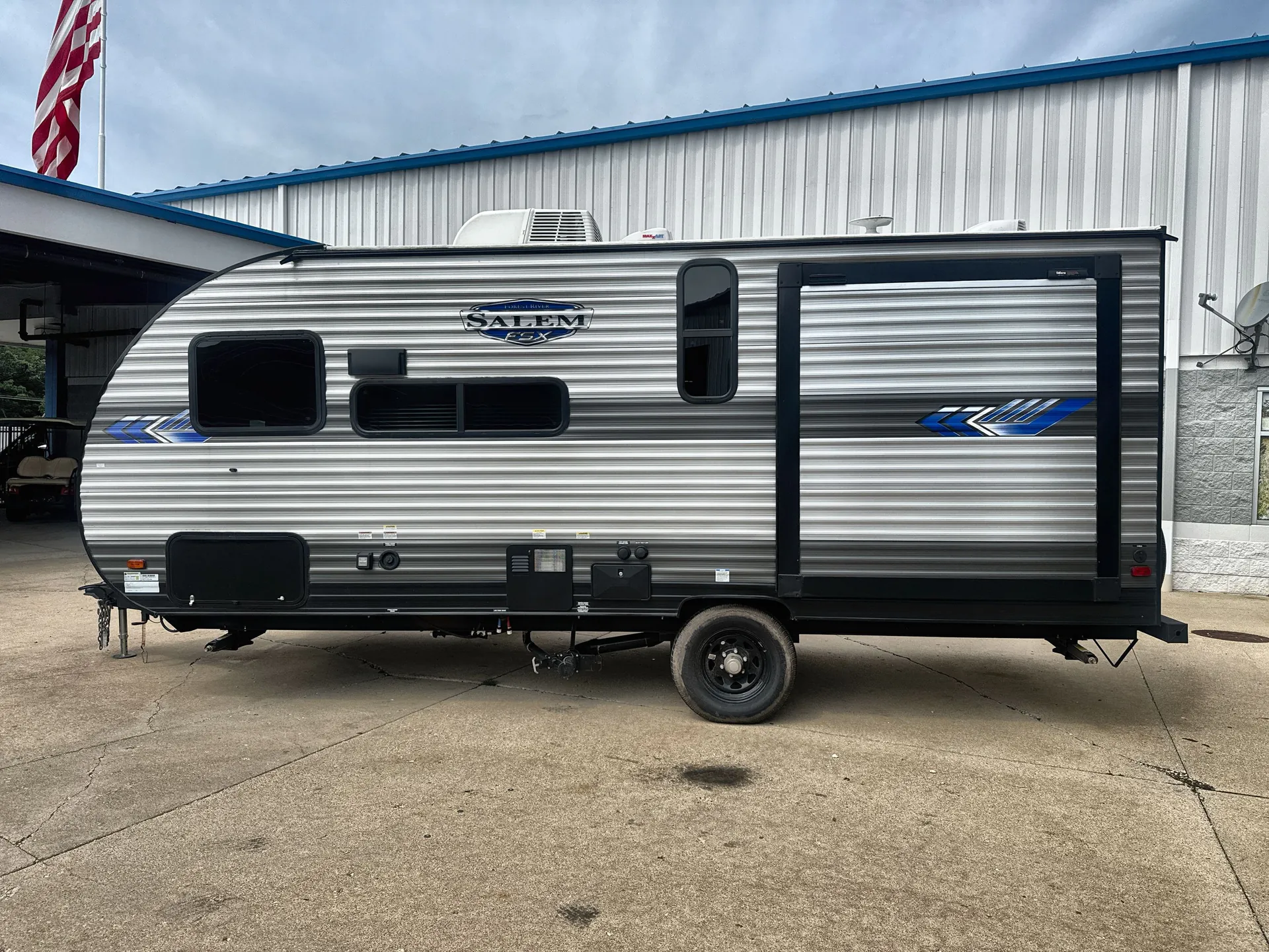 2023 Forest River Salem FSX 169RSK — off campside